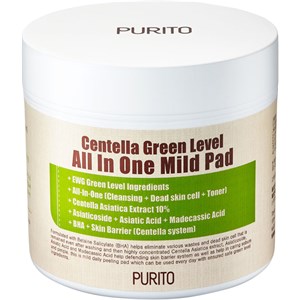 Purito - Cleansers & Masks - Centella Green Level All in One Mild Pad