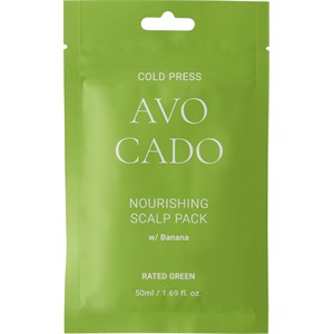 RATED GREEN Soin Des Cheveux Masks Avocat Nourishing Scalp Pack 50 Ml