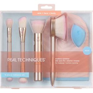 Real Techniques Face Brushes Endless Summer Brush Kit Pinselsets Damen
