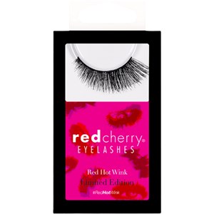 Red Cherry Augen Wimpern Red Hot Wink Retro Finish Lashes 2 Stk.