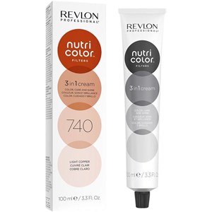 Revlon Professional Nutri Color Filters 740 Light Copper Haartönung Damen 240 Ml
