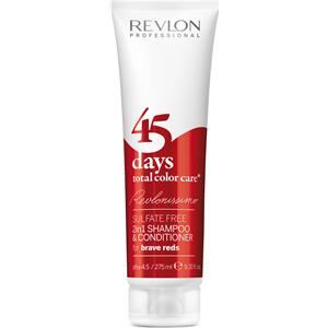 Revlon Professional Revlonissimo 45 Days Shampoo & Conditioner Brave Reds 275 Ml
