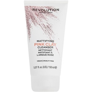 Revolution Skincare - Limpeza facial - Mattifying Pink Clay Cleanser