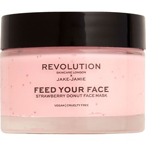 Revolution Skincare - Masken - Feed Your Face Strawberry Donut Face Mask