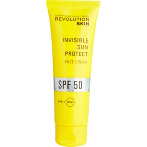 Revolution Skincare Sonnenpflege Invisible Sun Protect Face Cream SPF 50 Sonnenschutz Damen