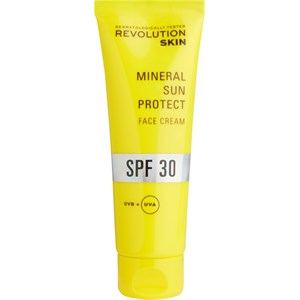 Revolution Skincare Gesichtspflege Sonnenpflege Mineral Sun Protect Face Cream SPF 30 50 Ml