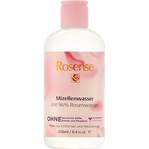 Rosense Pflege Gesichtspflege Mizellenwasser Mit 96% Rosenwasser 250 Ml