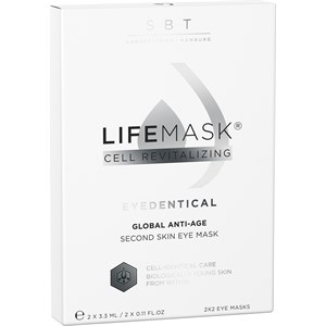 SBT Cell Identical Care Eyedentical Lifemask Global Anti-Age Second Skin Eye Mask 2 X 3,30 Ml
