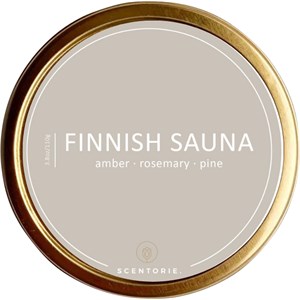 SCENTORIE. - Reise Duftkerzen - Finnish Sauna - Stone
