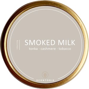 SCENTORIE. - Rejse-duftlys - Smoked Milk - Stone