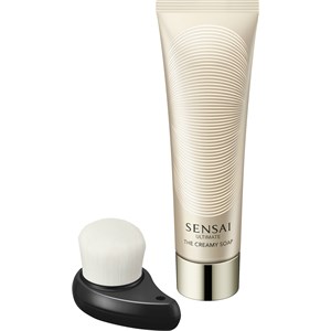 SENSAI Ultimate The Creamy Soap With Brush Anti-Aging-Gesichtspflege Damen 125 Ml