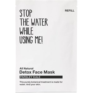 STOP THE WATER WHILE USING ME! - Facial care - Parsley Kale Detox Face Mask Refill
