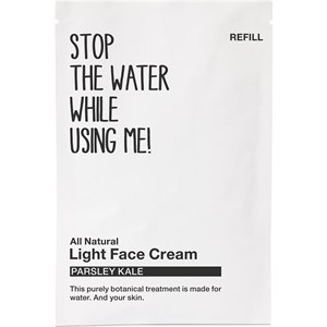 STOP THE WATER WHILE USING ME! - Gesichtspflege - Parsley Kale Light Face Cream Refill