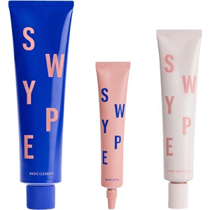 SWYPE Cosmetics Visage Soin Essential Set Magic Cleanser 100 Ml + Super Lifter 20 Ml + Power Moisturiser 40 Ml 1 Stk.
