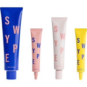 SWYPE Cosmetics Gesicht Pflege Ultra Set Magic Cleanser 100 Ml + Super Lifter 20 Ml + Power Moisturiser 40 Ml + Ultra Protector SPF 50+ 20 Ml 1 Stk.