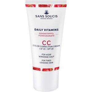 Sans Soucis Pflege Daily Vitamins CC Cream Anti-Müdigkeit LSF 20 30 Ml