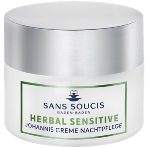 Sans Soucis Pflege Herbal Sensitive Johannis Creme Nachtpflege 50 Ml