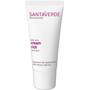 Santaverde - Cuidado facial - aloe vera Crema rica sin fragancia