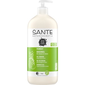 Sante Naturkosmetik - Shower care - Shower Gel Organic Pineapple & Lemon