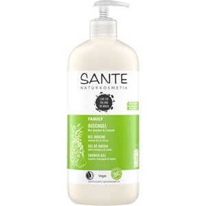 Sante Naturkosmetik - Shower care - Shower Gel Organic Pineapple & Lemon