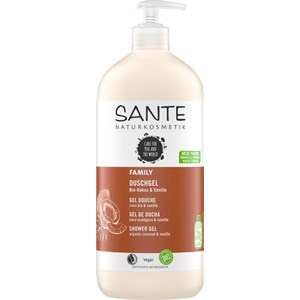 Sante Naturkosmetik - Duschpflege - Duschgel Bio-Kokos & Vanille