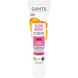 Sante Naturkosmetik Feuchtigkeitspflege Glow Boost Vitamin Creme Gesichtscreme Damen 30 Ml