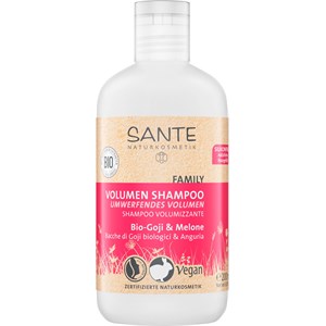 Sante Naturkosmetik - Haarpflege - Bio-Goji & Melone Volumen Shampoo 