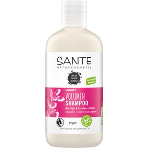 Sante Naturkosmetik Shampoo Volumen Bio-Goji & Farbloses Henna Damen 250 Ml