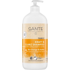Sante Naturkosmetik - Haarpflege - Bio-Orange & Kokos Kraft & Glanz Shampoo
