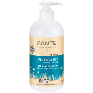 Sante Naturkosmetik - Hand care - Liquid Soap Organic Aloe & Lemon