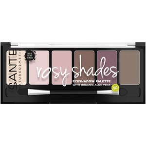 Sante Naturkosmetik - Sombras de ojos - Eyeshadow Palette Rosy Shades