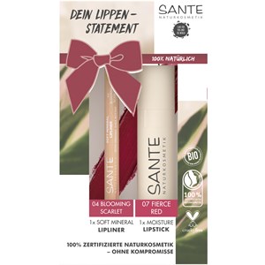 Sante Naturkosmetik - Lipsticks - Gift set