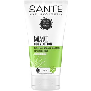 Sante Naturkosmetik - Lotions - Afbalancerede kropslotion med økologisk aloe vera & mandelolie