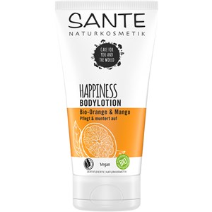 Sante Naturkosmetik - Lotions - Happiness mleczko do ciala pomarancza bio
