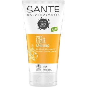 Sante Naturkosmetik Soin Des Cheveux Conditioner Après-shampoing Réparateur Huile D'olive Bio & Protéines De Pois 150 Ml