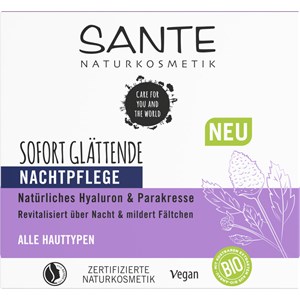 online parfumdreams Sofort Glättende | von Naturkosmetik & Sante Nachtpflege ❤️ Nachtcreme kaufen Tages-