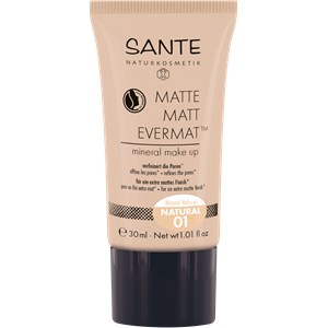Sante Naturkosmetik - Foundation & Powder - Matte Matt Evermat Mineral Make-up
