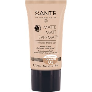 Sante Naturkosmetik - Foundation & Powder - Matte Matt Evermat Mineral Make-up