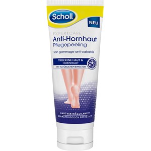 Scholl Fußgesundheit Anti-Hornhaut Pflegepeeling Fußcreme Unisex 75 ml