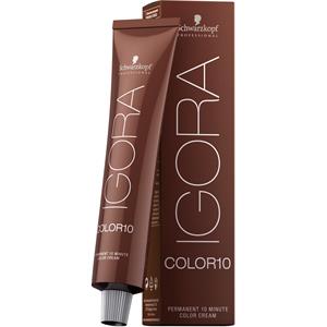 Schwarzkopf Professional Haarfarben Igora Color 10 Permanent 10 Minute Color Cream 8-65 Hellblond Schoko Gold 60 Ml