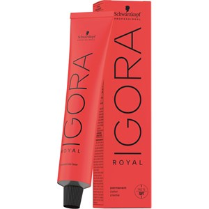 Schwarzkopf Professional Haarfarben Igora Royal Beige & Golds Permanent Color Creme 5-4 Hellbraun Beige 60 Ml