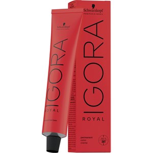 Schwarzkopf Professional Haarfarben Igora Royal Cools Permanent Color Creme 6-23 Dunkelblond Asch Matt 60 Ml