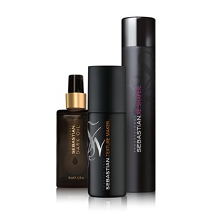Sebastian - Dark Oil - Sebastian Dark Oil Dark Oil 95 ml + Form Texture Maker 150 ml + Re-Shaper Strong Hold Hairspray 400 ml