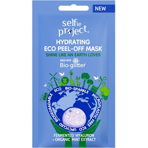 Selfie Project Collection Eco Sparkle Feuchtigkeitsspendende Peel-Off Maske #Shine Like An Earth Lover 12 Ml
