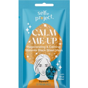 Selfie Project Ansigtsmasker Masker af stof Shimmer Sheet Mask Calm Me Up 1 Stk.