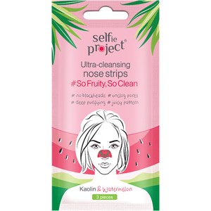 Selfie Project Gesichtsreinigung Nose Strips #So Fruity So Clean Reinigungsmasken Damen 3 Stk.
