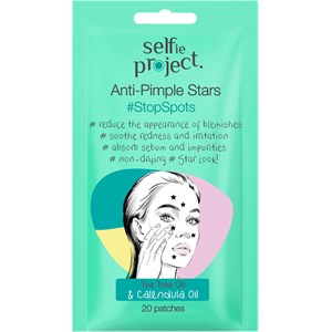 Selfie Project Soin Du Visage Nettoyage Du Visage #StopSpots Anti-Pimples Stars 20 Stk.
