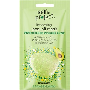 Selfie Project Masques Pour Le Visage Masques Peel-Off #Shine Like An Avocado Lover 12 Ml