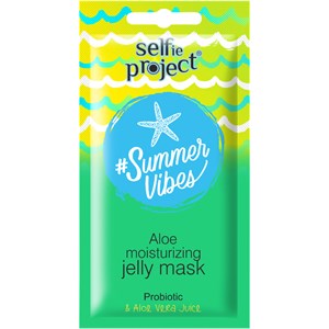 Selfie Project Summer Vibes Aloe Jelly Mask Feuchtigkeitsmasken Damen