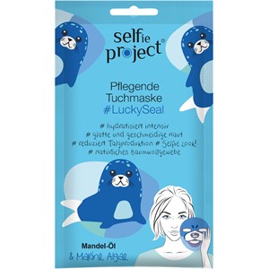 Selfie Project Masques Pour Le Visage Masques En Tissu #LuckySeal Masque Tissu Nourrissant 1 Stk.